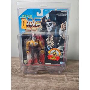 WWF Papa Shango Hasbro Series 4 Action Figure 1992 Vintage MOC Spell Binder